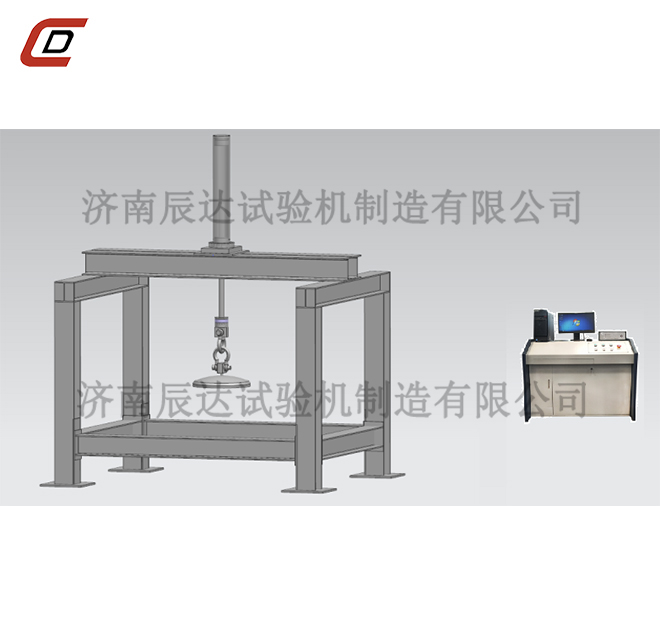 邊坡柔性防護網系統抗頂破力試驗機的工作原理是什么？